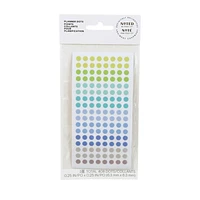 Points collants pour planification Noté par la marque Post-it®, verts et bleus, 0,25 x 0,25 po, 408 points/paquet Points plan. Noté NTD-PD-GB-EF