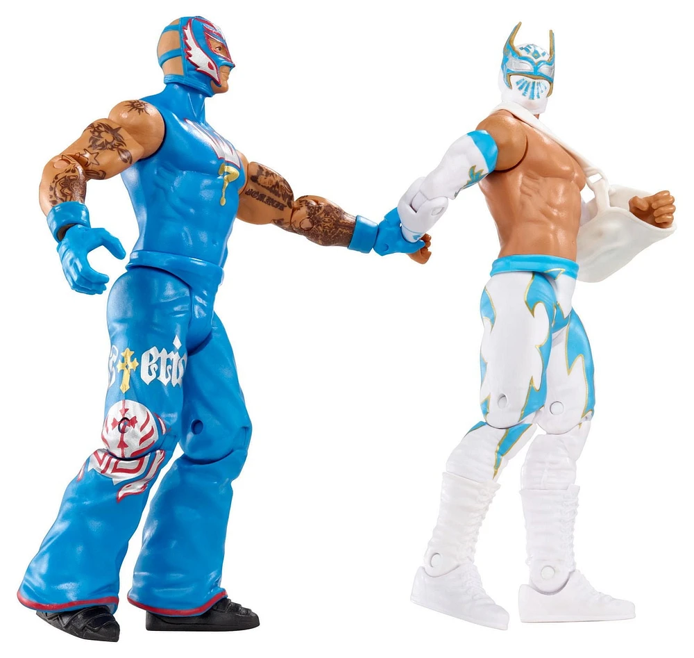 WWE Battle Pack Sin Cara vs. Rey Mysterio Action Figure, 2-Pack