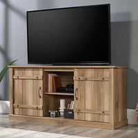 Sauder La Collection Misc Entertainment Crédence, Finition Timber Oak, 435104