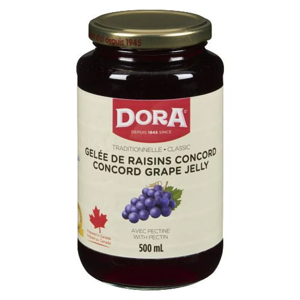 Gelée de raisin Dora gelée de pomme 12-500ml