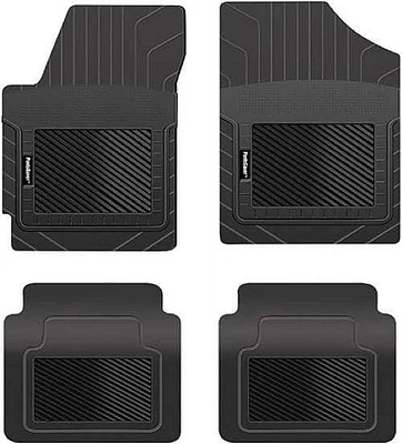 PantsSaver Custom Fit Car Floor Mats for Ford Ranger 2020-2023 All Weather Protection (Black)