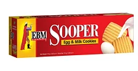 EBM SOOPER BISCUIT, Two simple ingredients; eggs and milk meet in this delicious cookie that melts in your mouth