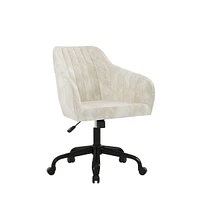 Chaise de bureau Ava, Beige