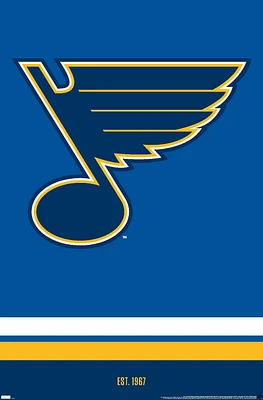Blues de Saint-Louis de la LNH - Logo 21