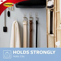 Command™ Wire Hooks 17065CLR-EF, Medium, Command™ Hooks 17065CLR-EF