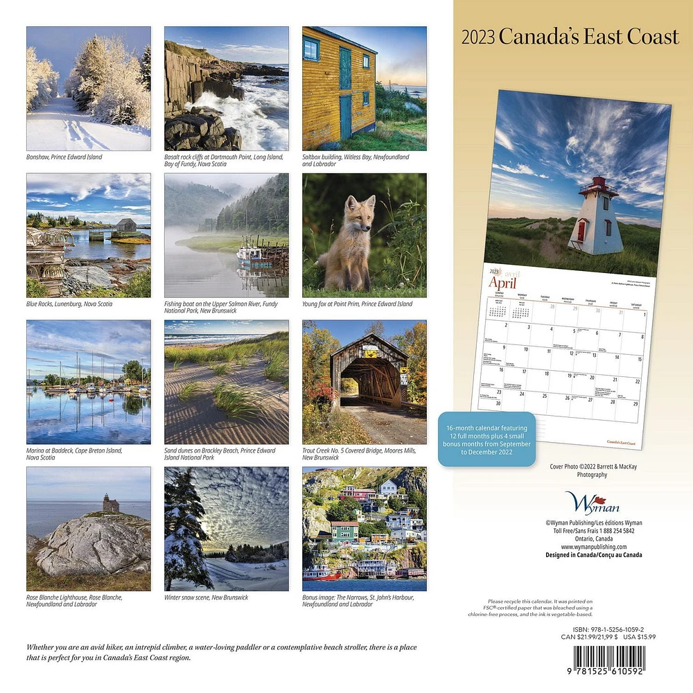 Canada's East Coast 2023 Square