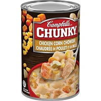 Campbell's® Chunky® Chicken Corn Chowder Ready to Serve Soup, Shelf Stable, Chunky(R) Ready to Serve 515 mL