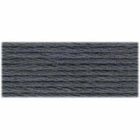 DMC Cotton 6 Strand Floss 8m - Grey/Silver, 6 Strand