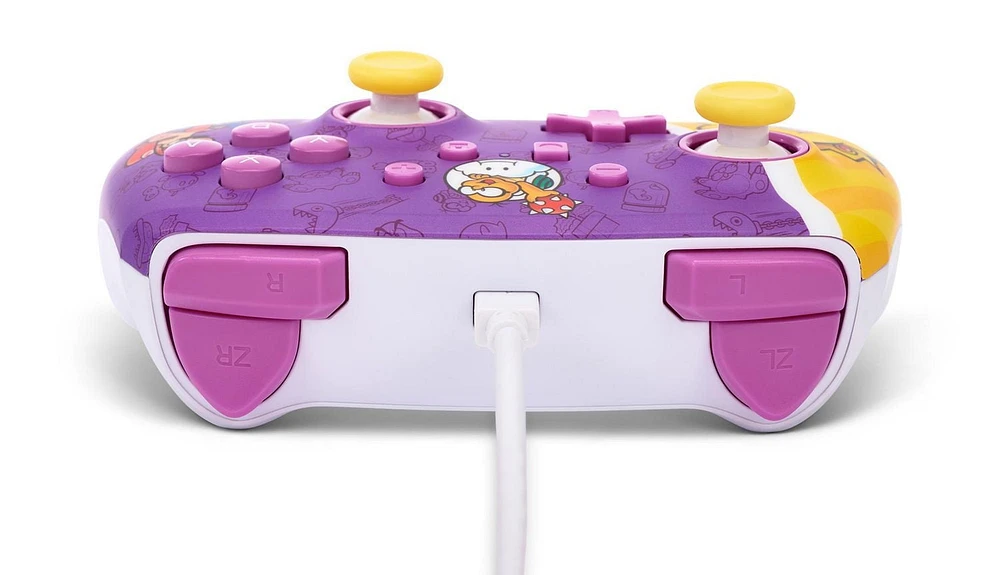 PowerA Enhanced Wired Controller for Nintendo Switch, Princess Peach Battle