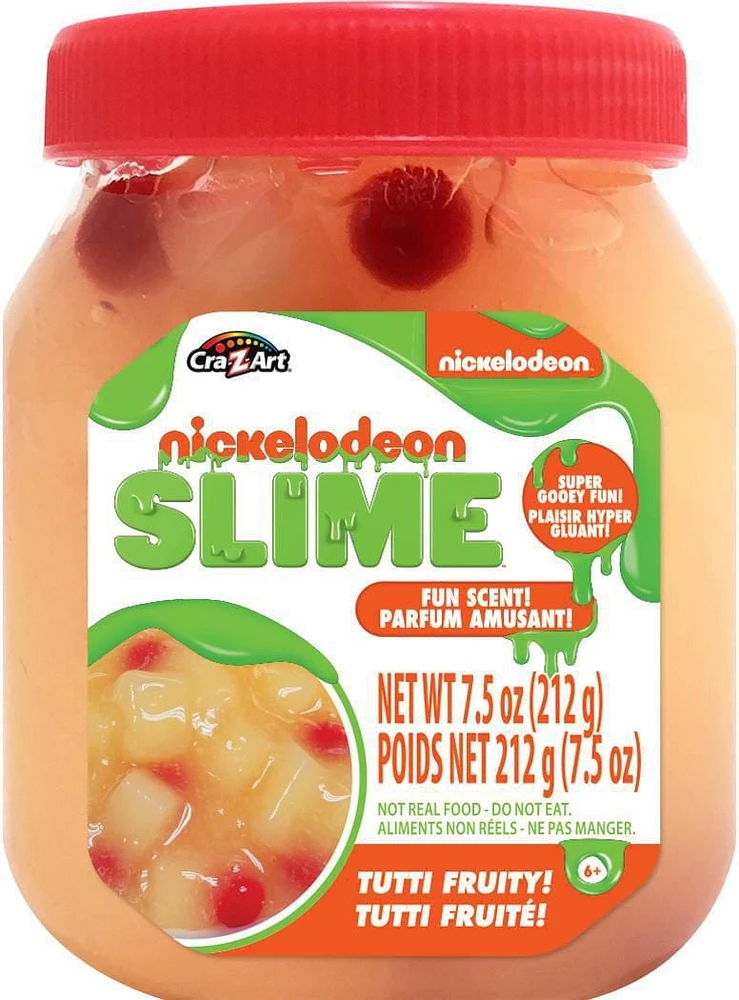 Nickelodeon Scented Fun Food Pre-made Slime, Assortment of Slime
