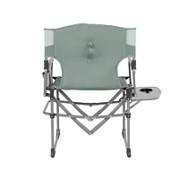 Chaise du directeur de la chaîne Ozark Trail Compact Fold, acier et polyester