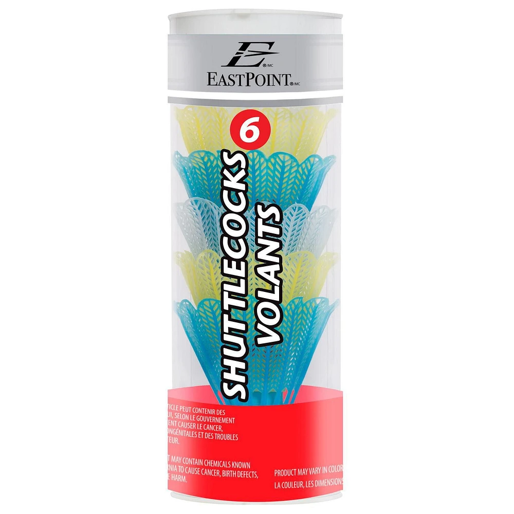 EastPoint Coloured Shuttlecocks
