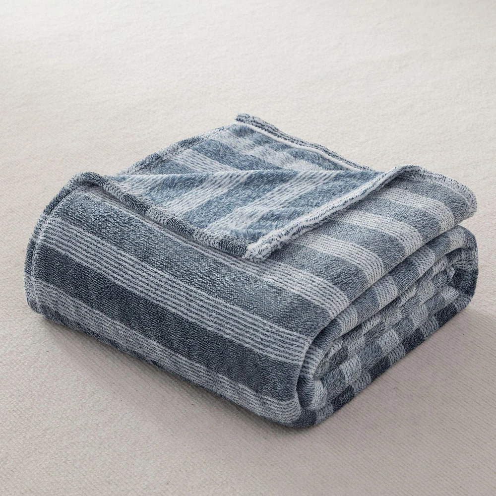Couverture en peluche cationique Mainstays Taille : 1 place - Très grand