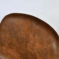 Ensemble de 2 tabourets de bar pivotants contemporains Homy Casa - Tabourets de bar ergonomiques rembourrés pour îlot de cuisine et salle à manger
