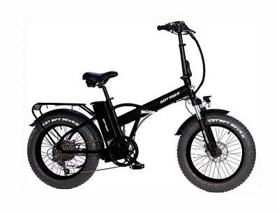 Vélo électrique pliable GoTyger 500 W 20" avec gros pneus 4.0