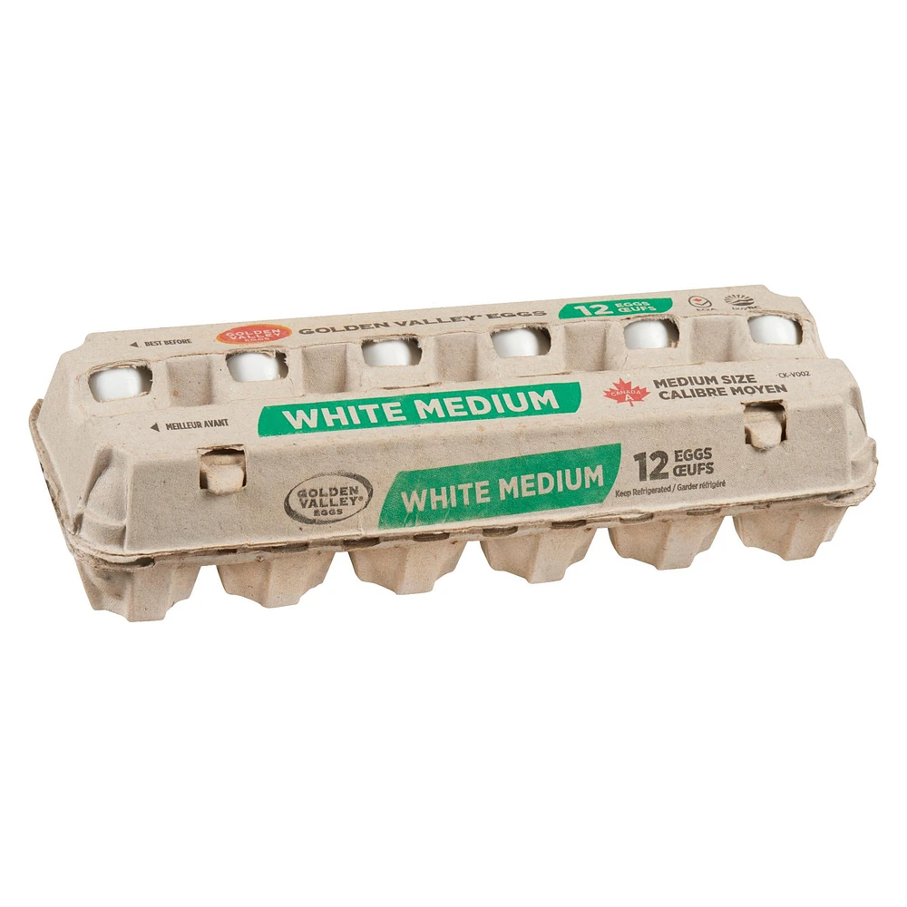 Golden Valley Medium White Eggs