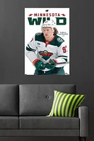 NHL Minnesota Wild - Kirill Kaprizov Feature Series 23 Wall Poster, 22.375" x 34"