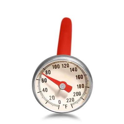 Duracool® Vent Thermometer 0-220 Degrees F. Accurate Quality with Pocket Clip.