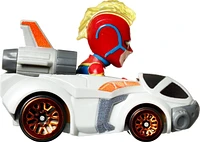 Hot Wheels-RacerVerse-Petites voiture Capitaine Marvel