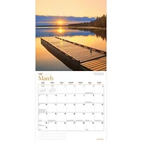 Wyman Publishing Manitoba 2024 12x24 Inch Square Wall Calendar, 9781525611513