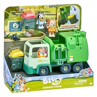 ENSEMBLE DE JEU CAMION POUBELLE BLUEY 2 véhicules inclus
