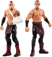 Coffret de 2 figurines Konnor et Viktor Coffret Combat de WWE