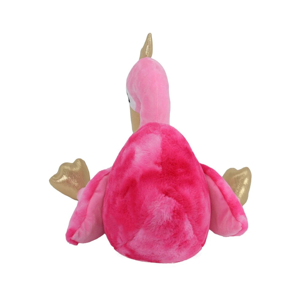 Façons de célébrer le jouet en peluche Flamingo de 7,5 pouces matériau polyester – rose et rose chaud