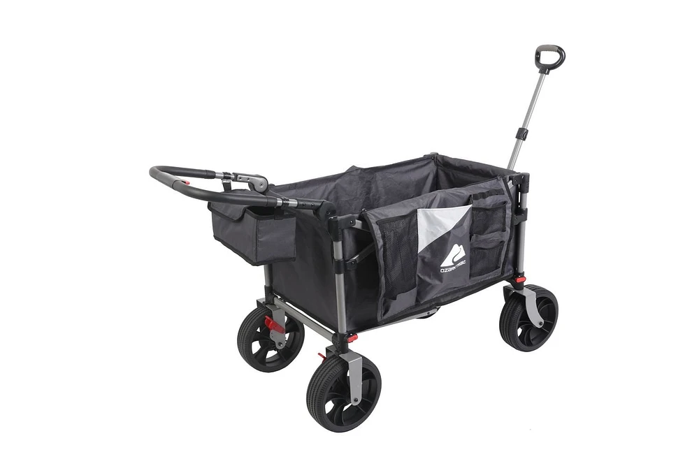 Ozark Trail All-Terrain Foldable Push Pull Wagon, Push Pull Wagon