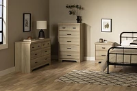 Table de chevet 2 tiroirs de la collection Versa South Shore