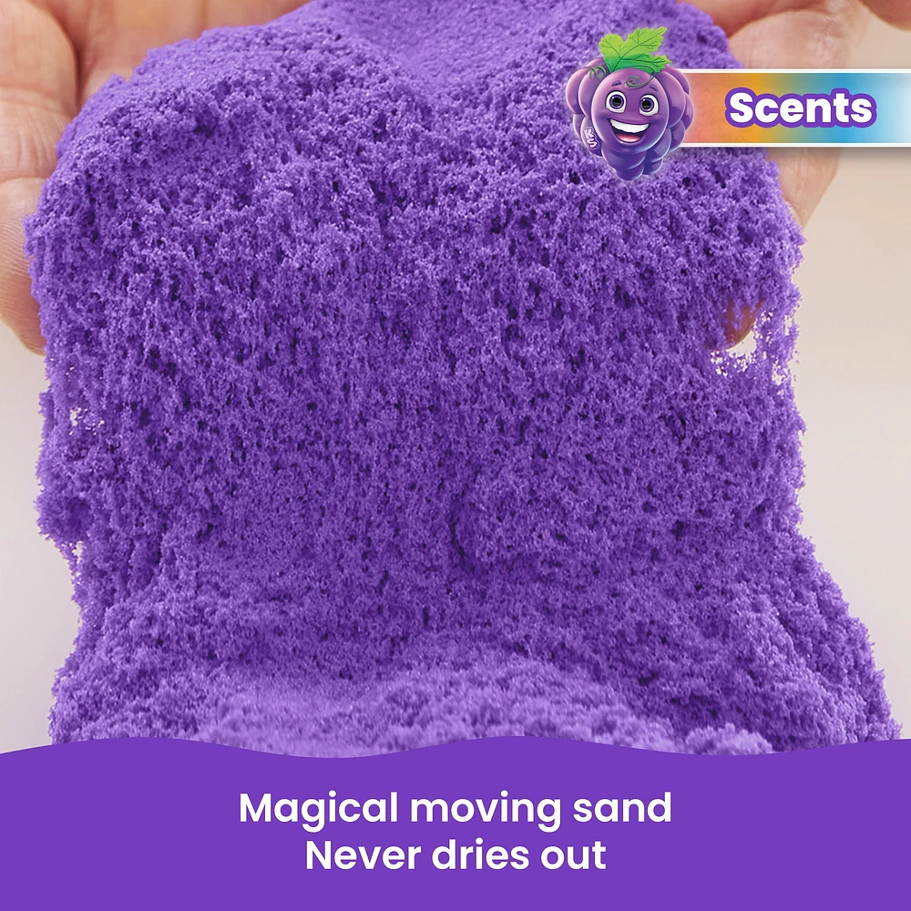 Kinetic Sand, 8oz Glorious Grape Scented Play Sand, Sensory Toys for Kids Ages 3 and up