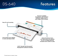 Brother DS-640 Compact Mobile Scanner