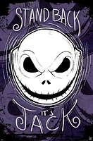 Disney Tim Burton's The Nightmare Before Christmas - Stand Back Wall Poster, 22.375" x 34"