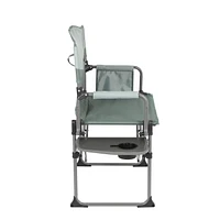 Chaise du directeur de la chaîne Ozark Trail Compact Fold, acier et polyester