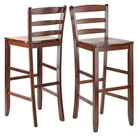 Inglewood 3pc table haute et tabourets à dossier