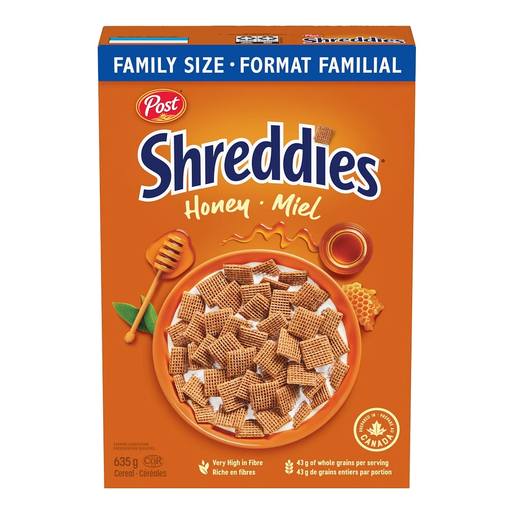 SHREDDIES HONEY FAMILY SIZE, SHREDDIES HONEY FAMILY SIZE