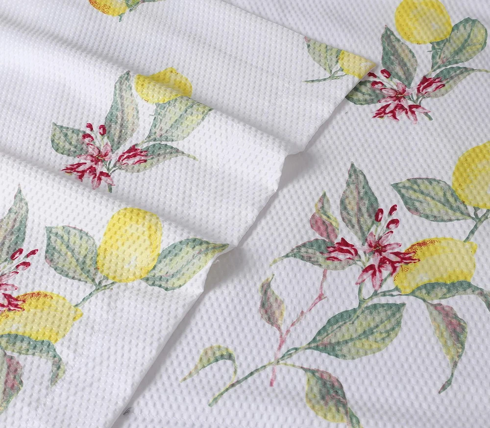 Hometrends Lemon Tree Microfiber Comforter Set