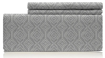 Johnson Home Premium 160 GSM Ultra Plush, Breathable and Durable, Combed Cotton Flannel Sheet Set - Deep Pocket - Easy to Fit - Cozy Bed Sheets