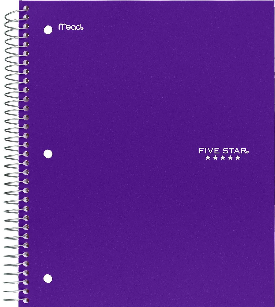Cahier Five Star® 5 sujets 400 pages Cahier 5 sujets