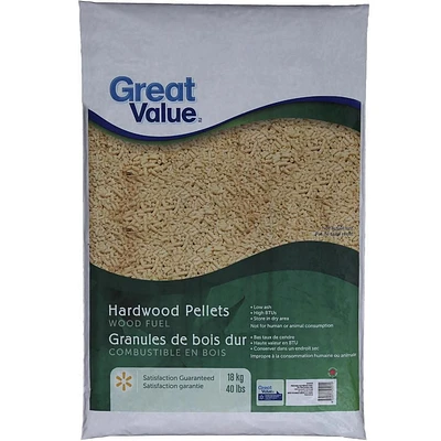 Granulés de bois dur Great Value