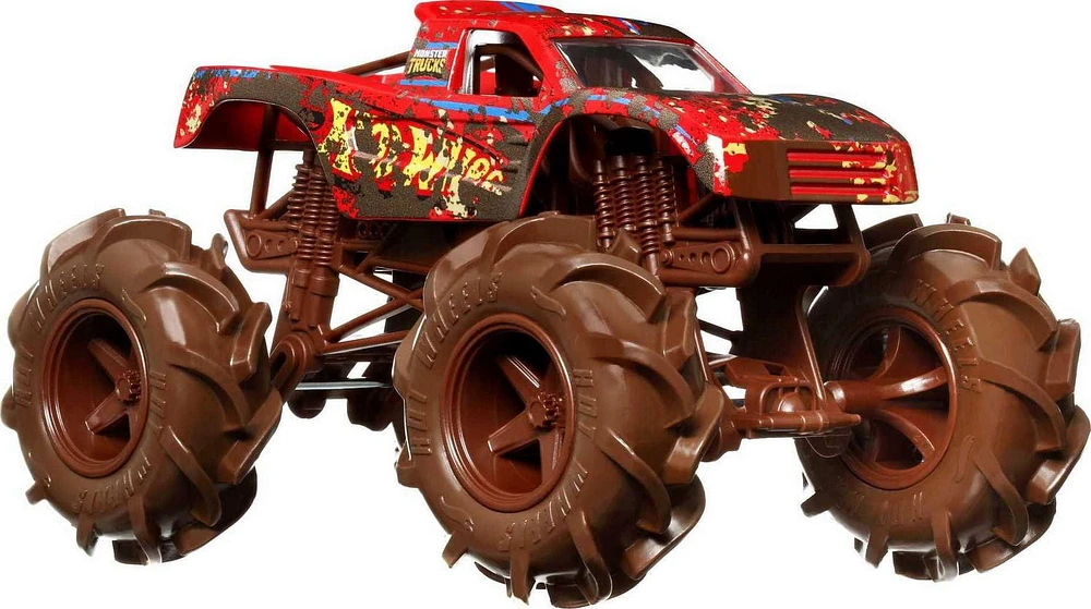 Hot Wheels Monster Trucks 1:24 Scale Podium Crasher Vehicle