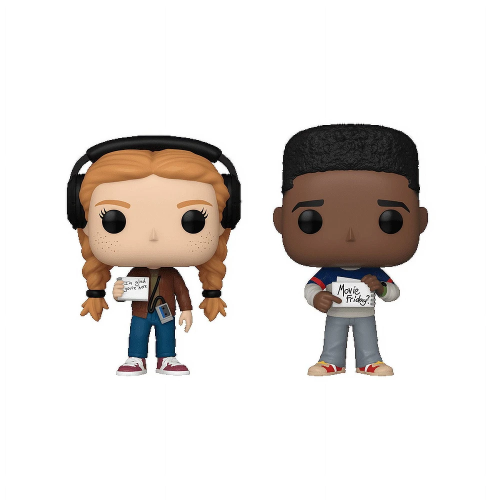 Funko Pop! Television: Stranger Things - Max Mayfield & Lucas Sinclair 2-Pack Vinyl Figures