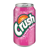 Crush Cream Soda, 12 x 355 mL cans, 12x355mL