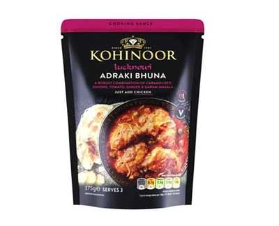 Kohinoor Adraki Bhuna Cooking Sauce 375g