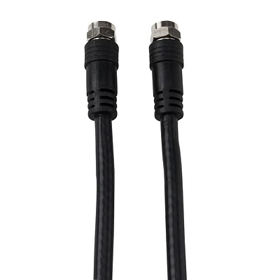 onn. 50 FT./15.2 m Indoor/Outdoor Coaxial Cable, Connect 2 Devices