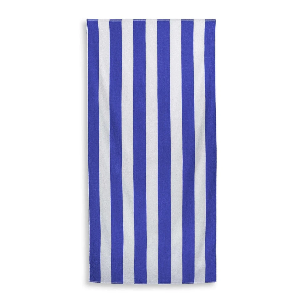 Mainstays Cabana Stripe Beach Towel, 28"x60"