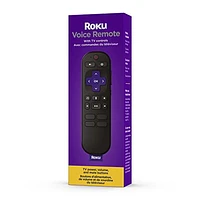 Télécommande vocale Roku (officielle) pour les lecteurs Roku, l'audio Roku et les Roku TV™ G-ROKU ROK-RCA1CA TELECOM