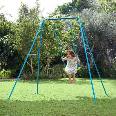 TP Small to Tall 2 in 1 Metal Single Swing Set