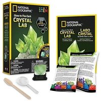 Labo cristal qui brille dans le noir National Geographic