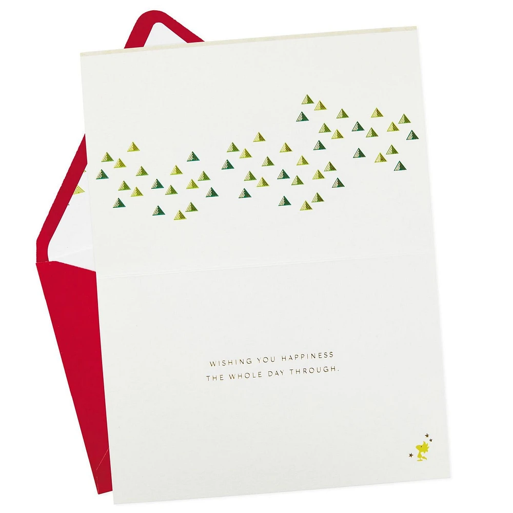 Hallmark Signature Peanuts Birthday Card (Snoopy Canoe)
