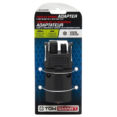 Trailer Wiring Adapter - 7 Way Blade to 4 or 5 Way Flat, Trailer Wiring Adapter